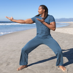 Jaya Herren Yogahose Carlos orion blue