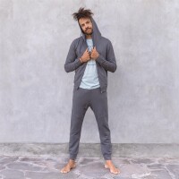 Jaya Herren Yogahose Adi anthracite melange