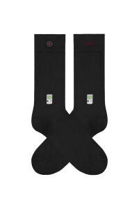 A-dam Unisex Socken Dean Black