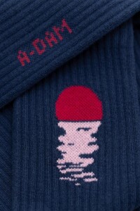 A-Dam Unisex Socken Quarter Crew Socks Sunset Navy