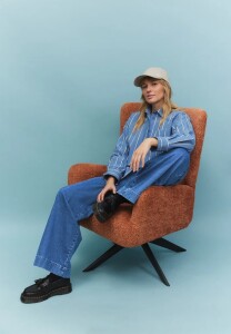 Recolution Damen Bluse Forsythia Stripes Blue