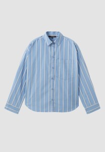 Recolution Damen Bluse Forsythia Stripes Blue