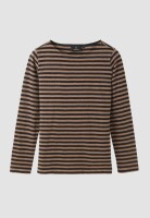 Recolution Damen Longsleeve Iris Stripes vintage brown