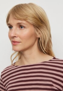 Recolution Damen Longsleeve Iris Stripes rose
