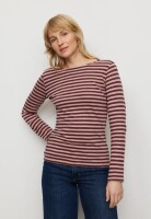 Recolution Damen Longsleeve Iris Stripes rose