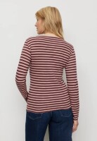 Recolution Damen Longsleeve Iris Stripes rose