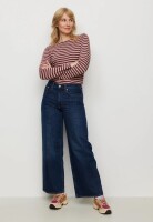 Recolution Damen Longsleeve Iris Stripes rose