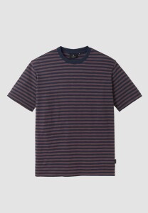 Recolution Herren T-Shirt Delonix Stripes dark grape