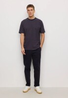Recolution Herren T-Shirt Delonix Stripes dark grape