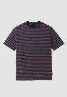 Recolution Herren T-Shirt Delonix Stripes dark grape