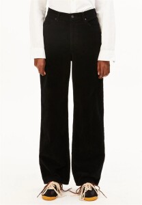 Armedangels Damen Hose Enijaa High Corduroy black
