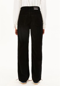 Armedangels Damen Hose Enijaa High Corduroy black