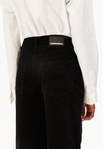 Armedangels Damen Hose Enijaa High Corduroy black