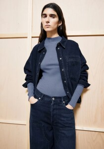 Armedangels Damen Longsleeve ALAANIA dusty moon
