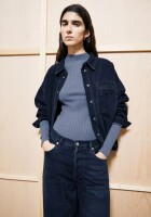 Armedangels Damen Longsleeve ALAANIA dusty moon