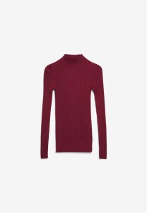 Armedangels Damen Longsleeve ALAANIA velvet red