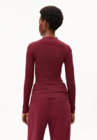 Armedangels Damen Longsleeve ALAANIA velvet red