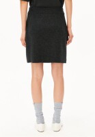 Armedangels Damen Rock Cotton-Wool Knit Mini skirt steel melange