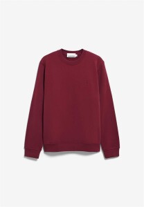 Armedangels Herren Pullover BAARO Fleece velvet red
