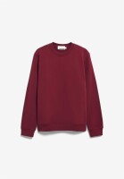 Armedangels Herren Pullover BAARO Fleece velvet red