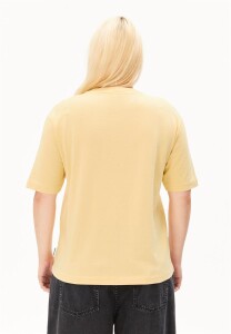 Armedangels Damen T-Shirt ICONIC Å TARJAA golden hay