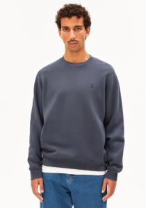 Armedangels Herren Pullover BAARO Fleece moonshadow