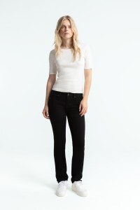 Kings of Indigo Damen Hose EMI stay black rinse