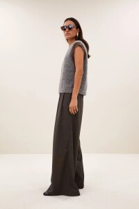 by bar Damen Pullunder noby spencer grey melee