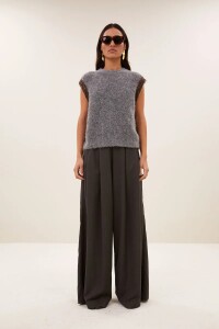 by bar Damen Pullunder noby spencer grey melee