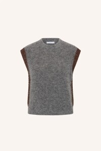 by bar Damen Pullunder noby spencer grey melee