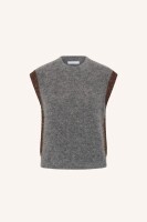 by bar Damen Pullunder noby spencer grey melee
