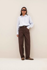 By bar Damen Jeans LEW Stripe copper