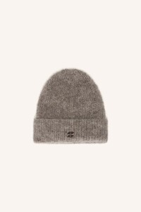 By Bar Beanie Logo Norton dark biscuit onesize