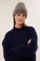 By Bar Beanie Logo Norton dark biscuit onesize