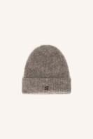 By Bar Beanie Logo Norton dark biscuit onesize