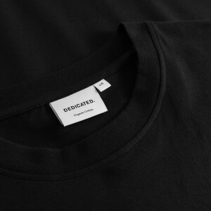 Dedicated Herren T-Shirt  Stockholm Cat And Noodles Black