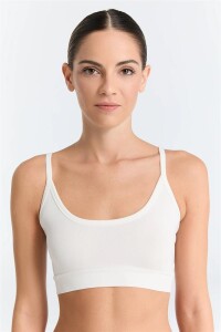 Albero Natur Damen Bustier naturweiss