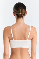 Albero Natur Damen Bustier naturweiss