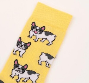 Coucou Suzette Unisex Socken Bulldogge