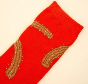 Coucou Suzette Unisex Socken Glitzer Churros