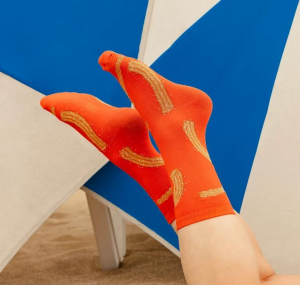 Coucou Suzette Unisex Socken Glitzer Churros