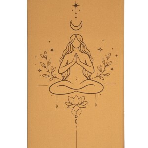 Yogi & Yogini Yogamatte Kork/TPE Göttlich Weibliches