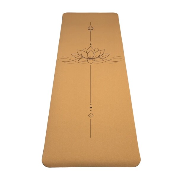 Yogi & Yogini Yogamatte Kork/TPE Lotus