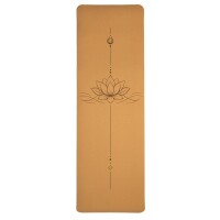 Yogi & Yogini Yogamatte Kork/TPE Lotus