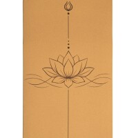 Yogi & Yogini Yogamatte Kork/TPE Lotus