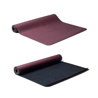 Yogi & Yogini Yogamatte PU Mondphasen aubergine