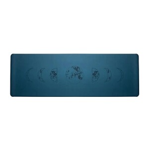 Yogi & Yogini Yogamatte PU Mondphasen petrol