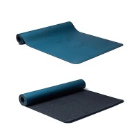 Yogi & Yogini Yogamatte PU Mondphasen petrol