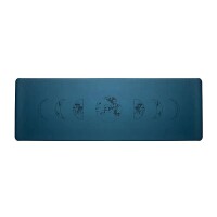 Yogi & Yogini Yogamatte PU Mondphasen petrol