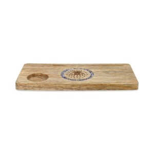 Phoenix Import 78480 Kartenhalter Spirituelles Auge Sodalith Mangoholz